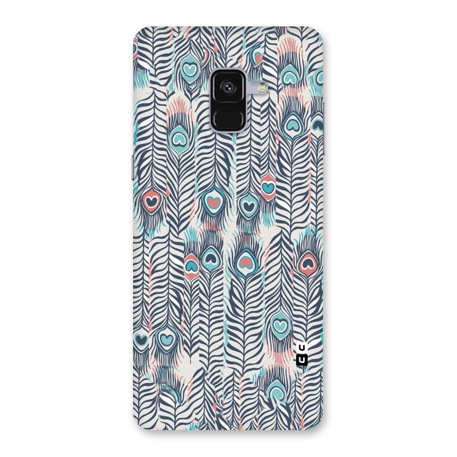Feather Art Back Case for Galaxy A8 Plus