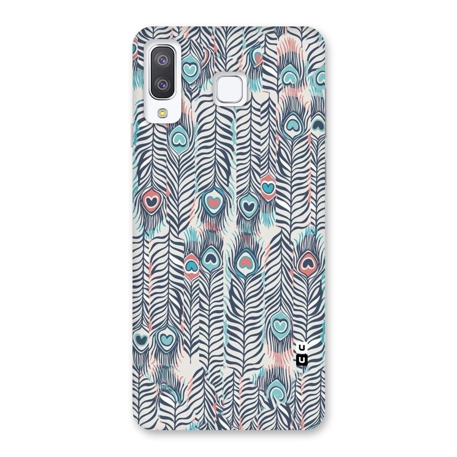 Feather Art Back Case for Galaxy A8 Star