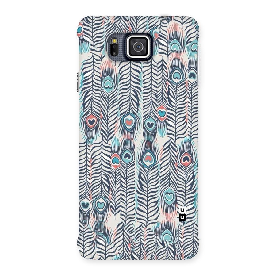 Feather Art Back Case for Galaxy Alpha