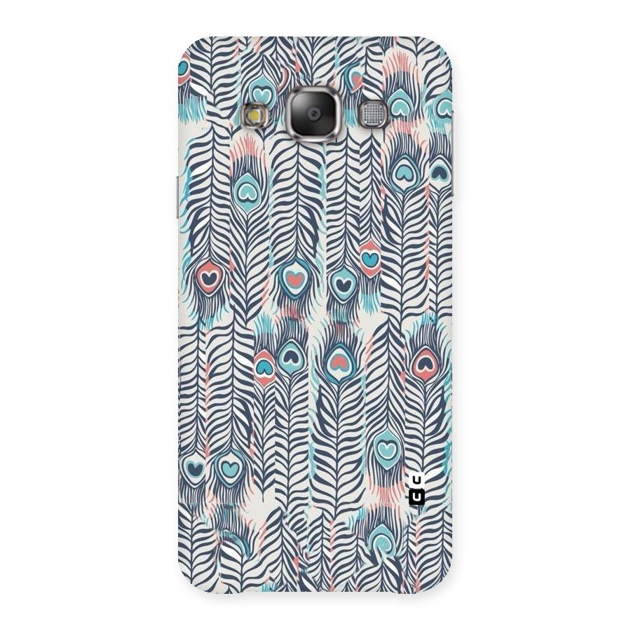Feather Art Back Case for Galaxy E7