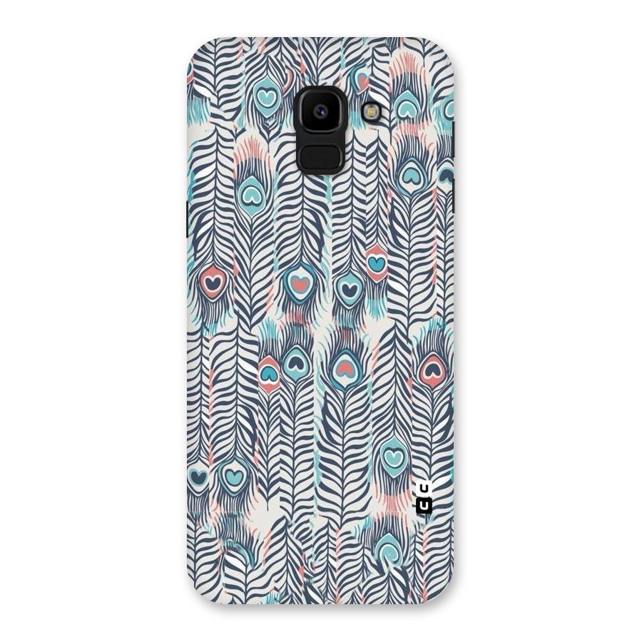 Feather Art Back Case for Galaxy J6
