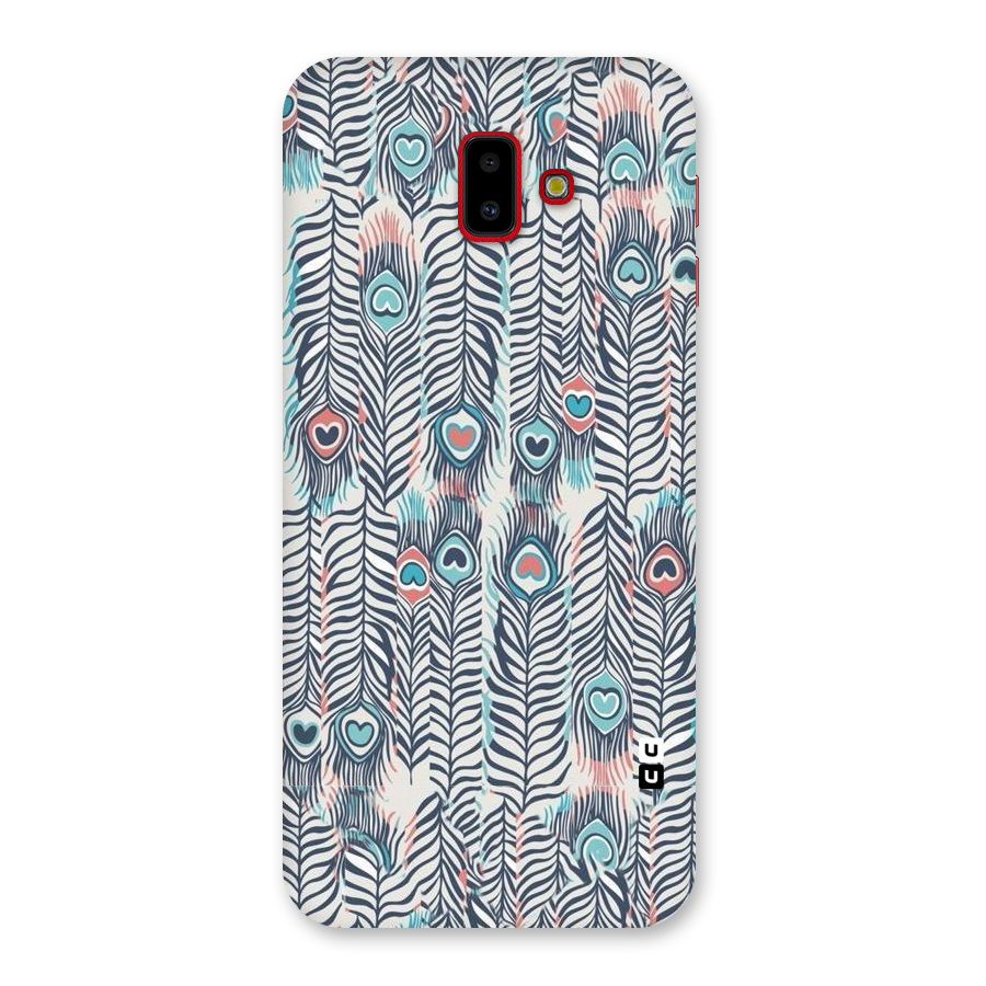 Feather Art Back Case for Galaxy J6 Plus