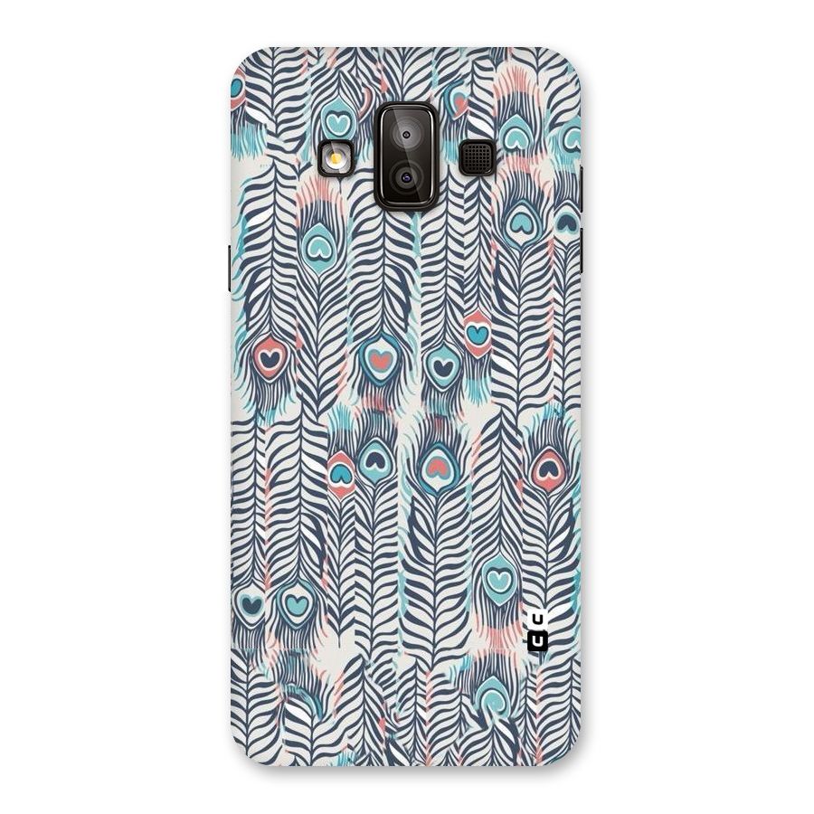 Feather Art Back Case for Galaxy J7 Duo