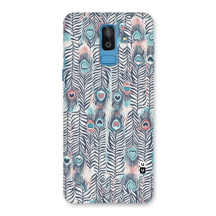 Feather Art Back Case for Galaxy J8