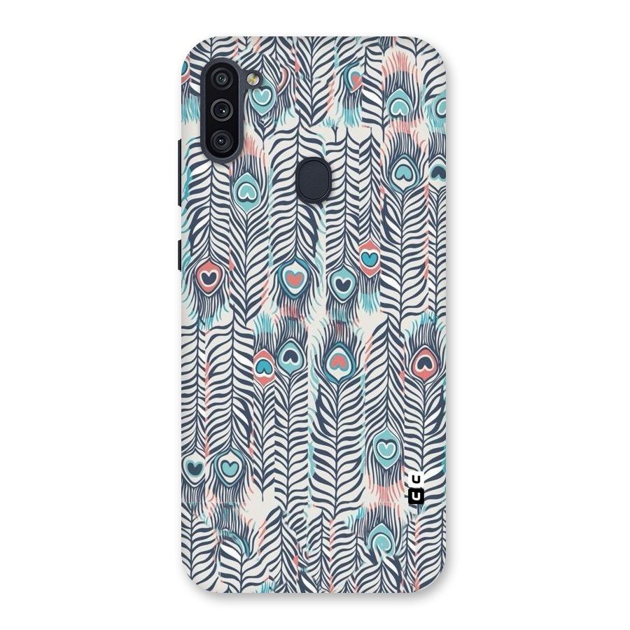 Feather Art Back Case for Galaxy M11