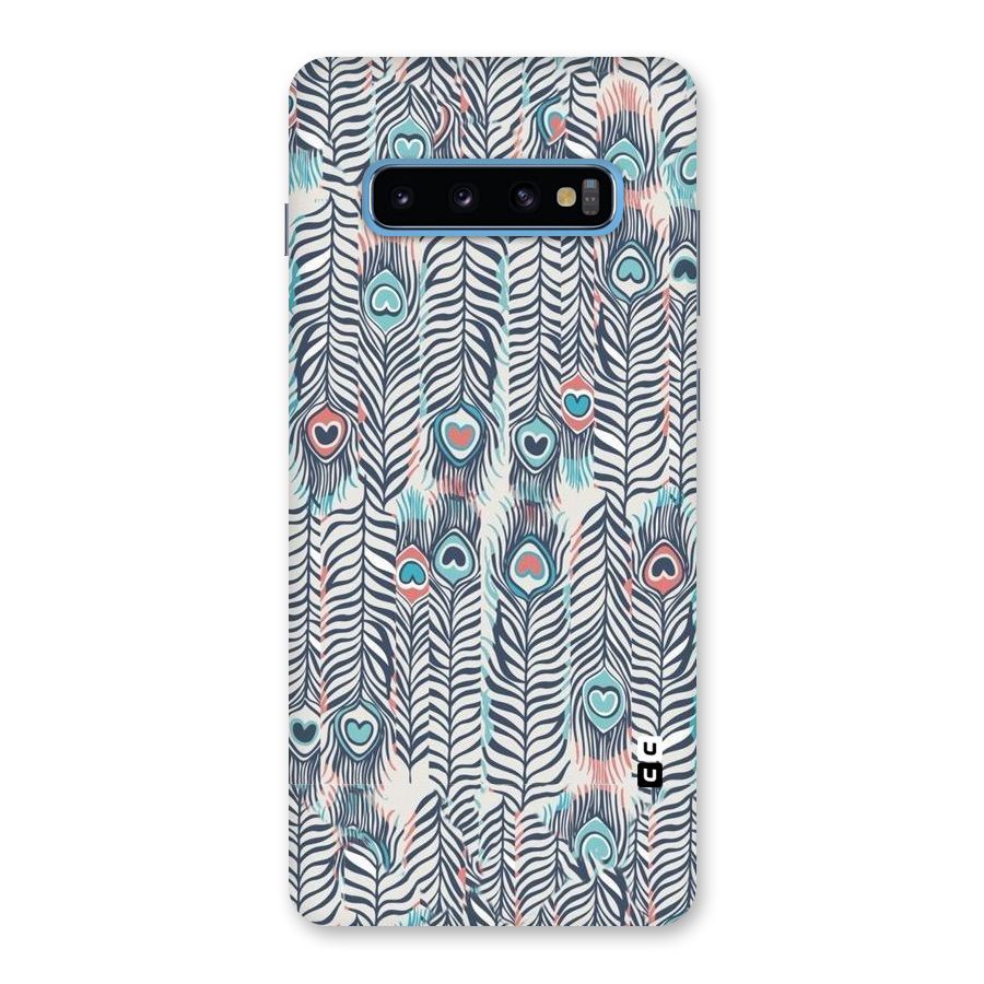 Feather Art Back Case for Galaxy S10 Plus