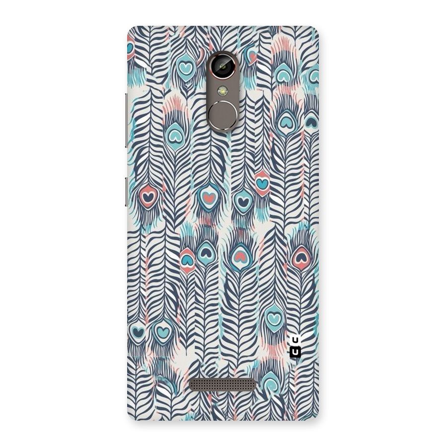 Feather Art Back Case for Gionee S6s