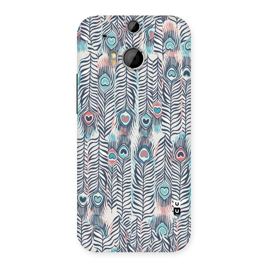 Feather Art Back Case for HTC One M8