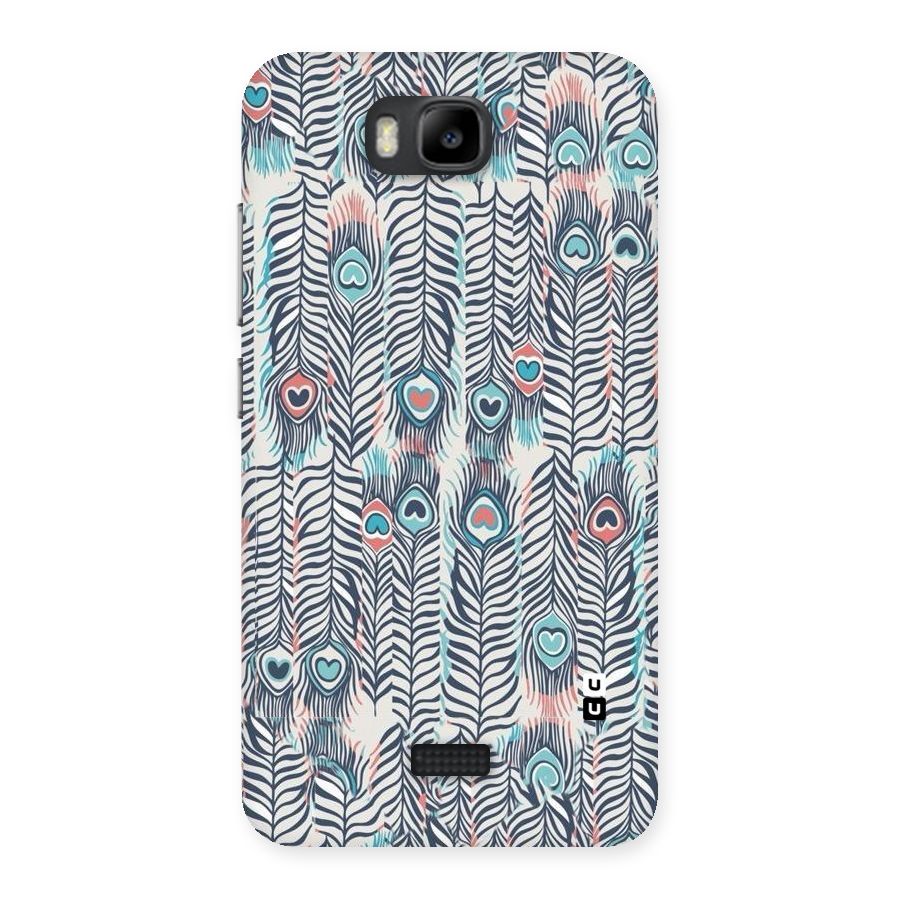 Feather Art Back Case for Honor Bee