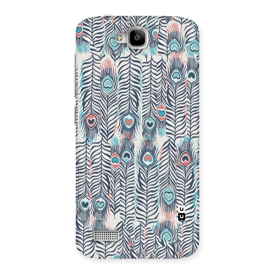 Feather Art Back Case for Honor Holly