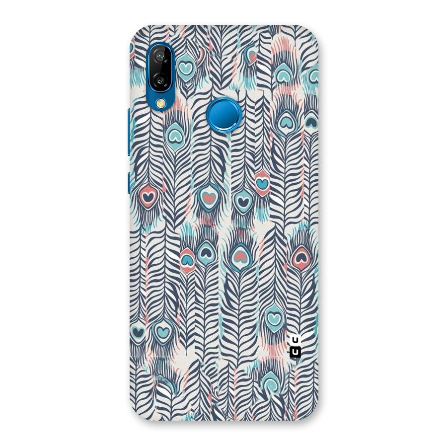 Feather Art Back Case for Huawei P20 Lite
