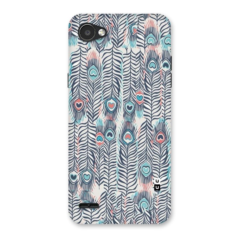 Feather Art Back Case for LG Q6