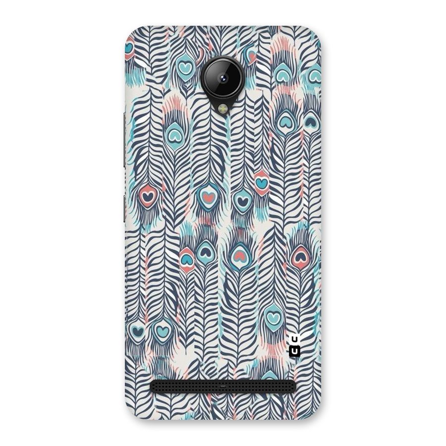 Feather Art Back Case for Lenovo C2