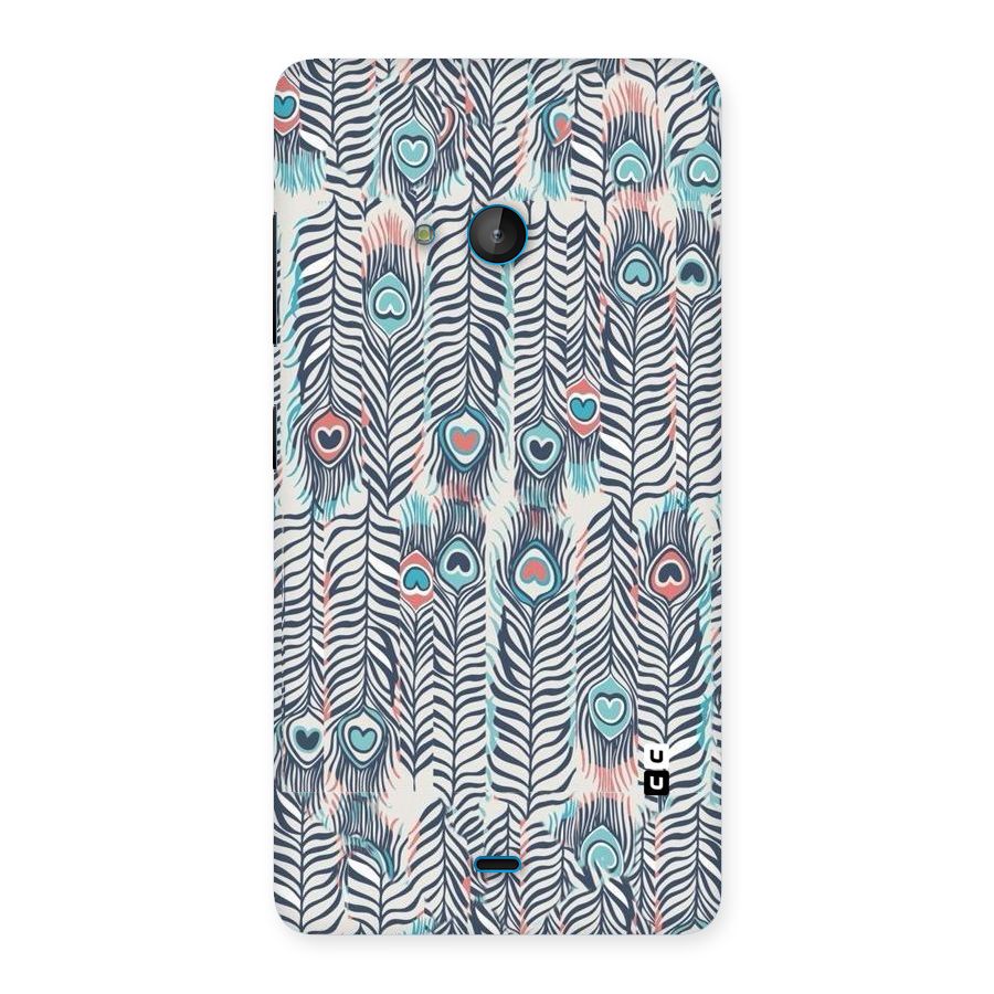 Feather Art Back Case for Lumia 540