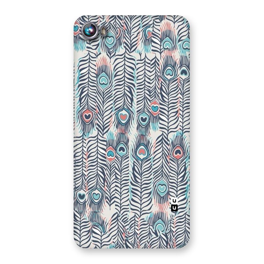 Feather Art Back Case for Micromax Canvas Fire 4 A107