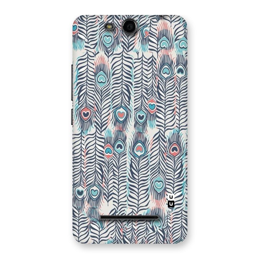 Feather Art Back Case for Micromax Canvas Juice 3 Q392