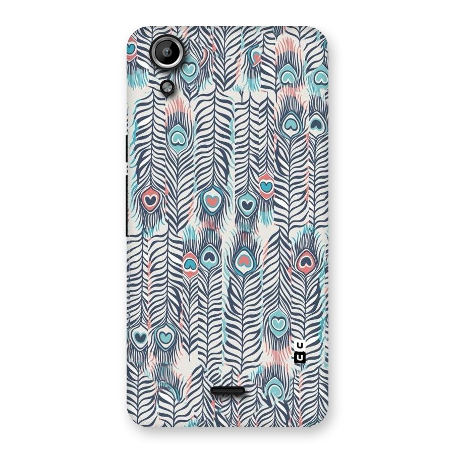 Feather Art Back Case for Micromax Canvas Selfie Lens Q345