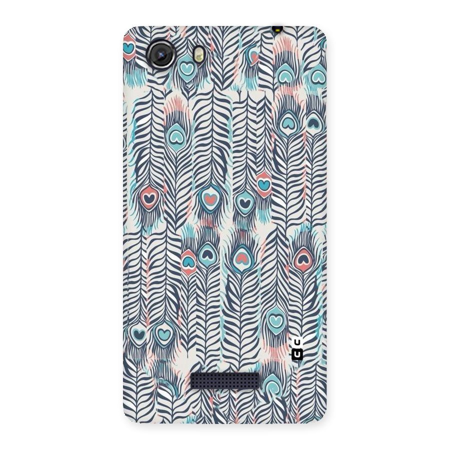 Feather Art Back Case for Micromax Unite 3