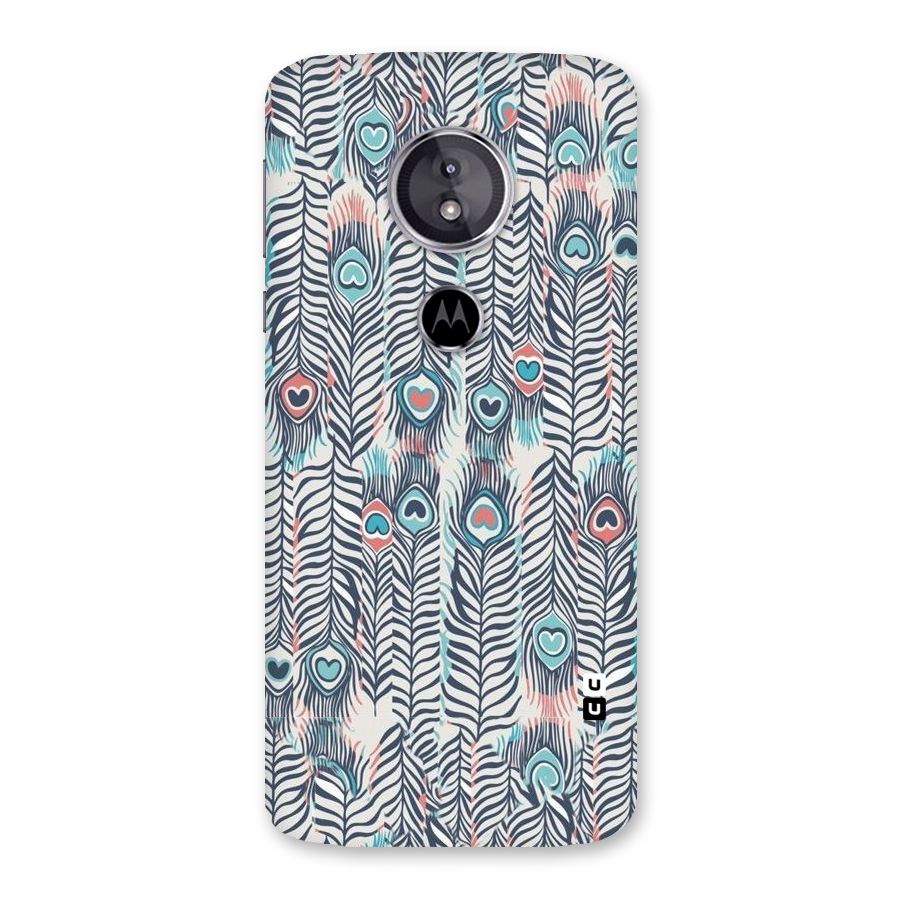 Feather Art Back Case for Moto E5