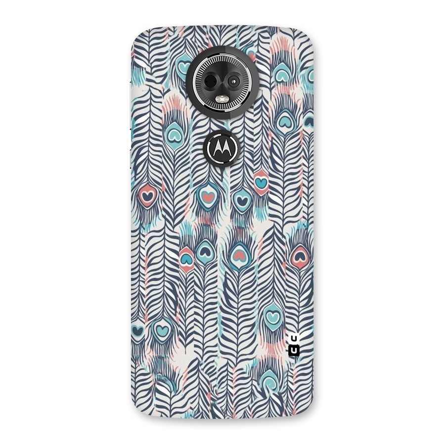 Feather Art Back Case for Moto E5 Plus