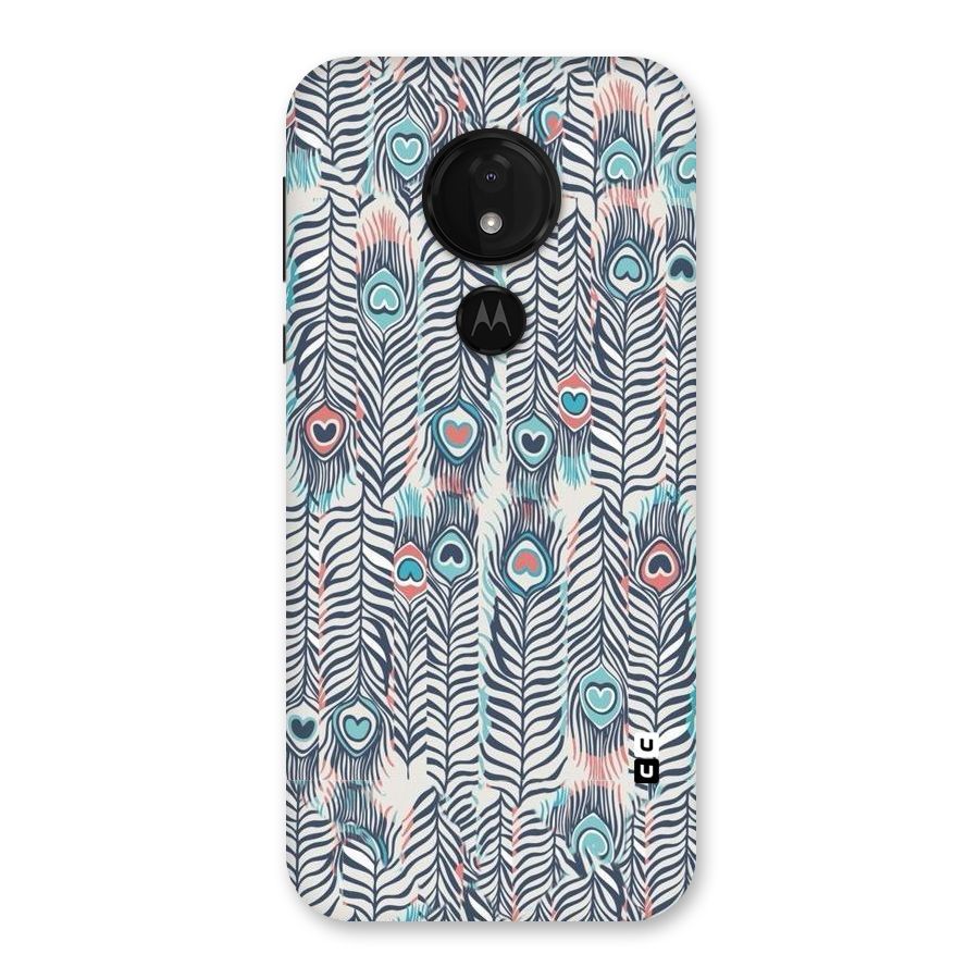 Feather Art Back Case for Moto G7 Power