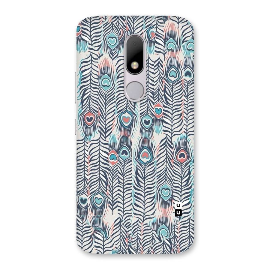 Feather Art Back Case for Moto M