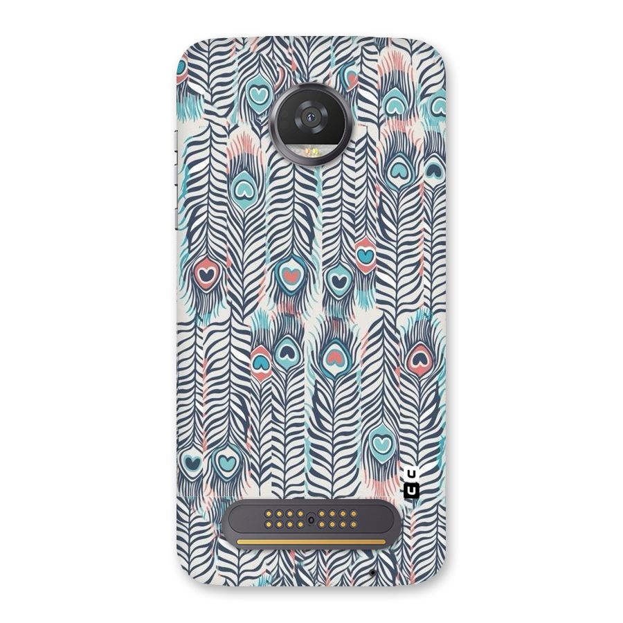 Feather Art Back Case for Moto Z2 Play