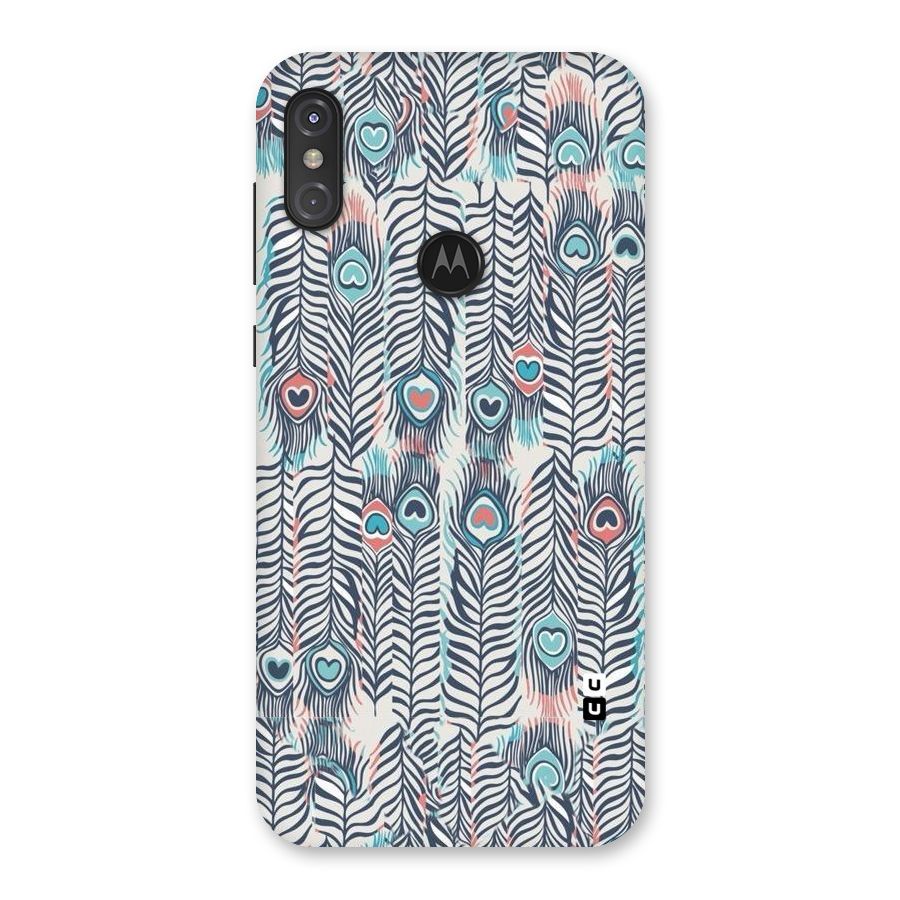 Feather Art Back Case for Motorola One Power