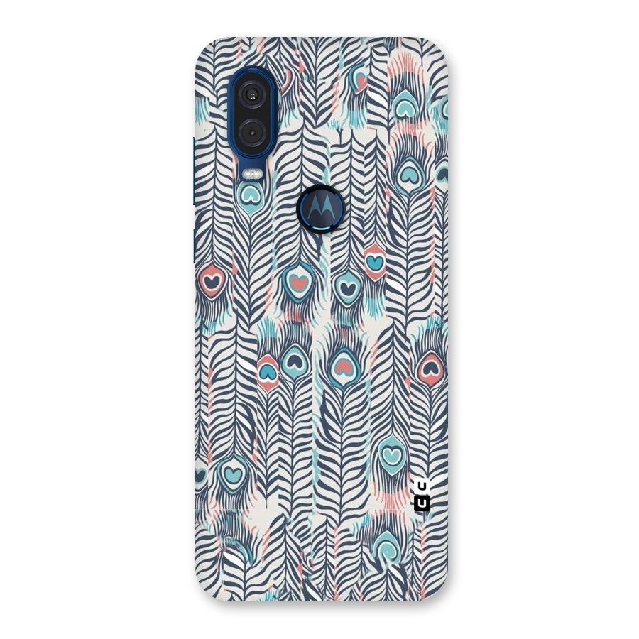 Feather Art Back Case for Motorola One Vision