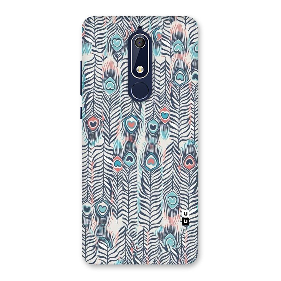 Feather Art Back Case for Nokia 5.1