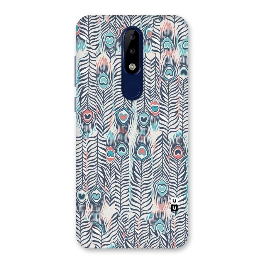 Feather Art Back Case for Nokia 5.1 Plus
