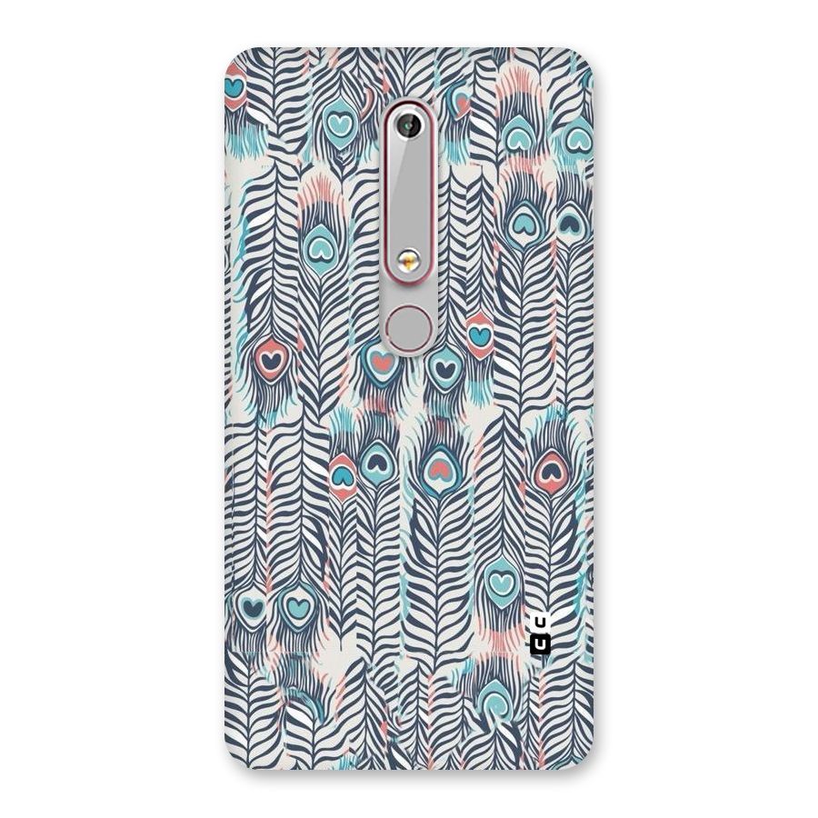 Feather Art Back Case for Nokia 6.1