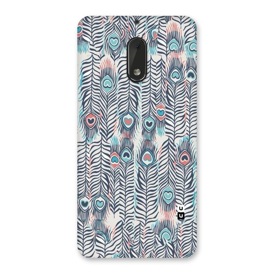 Feather Art Back Case for Nokia 6