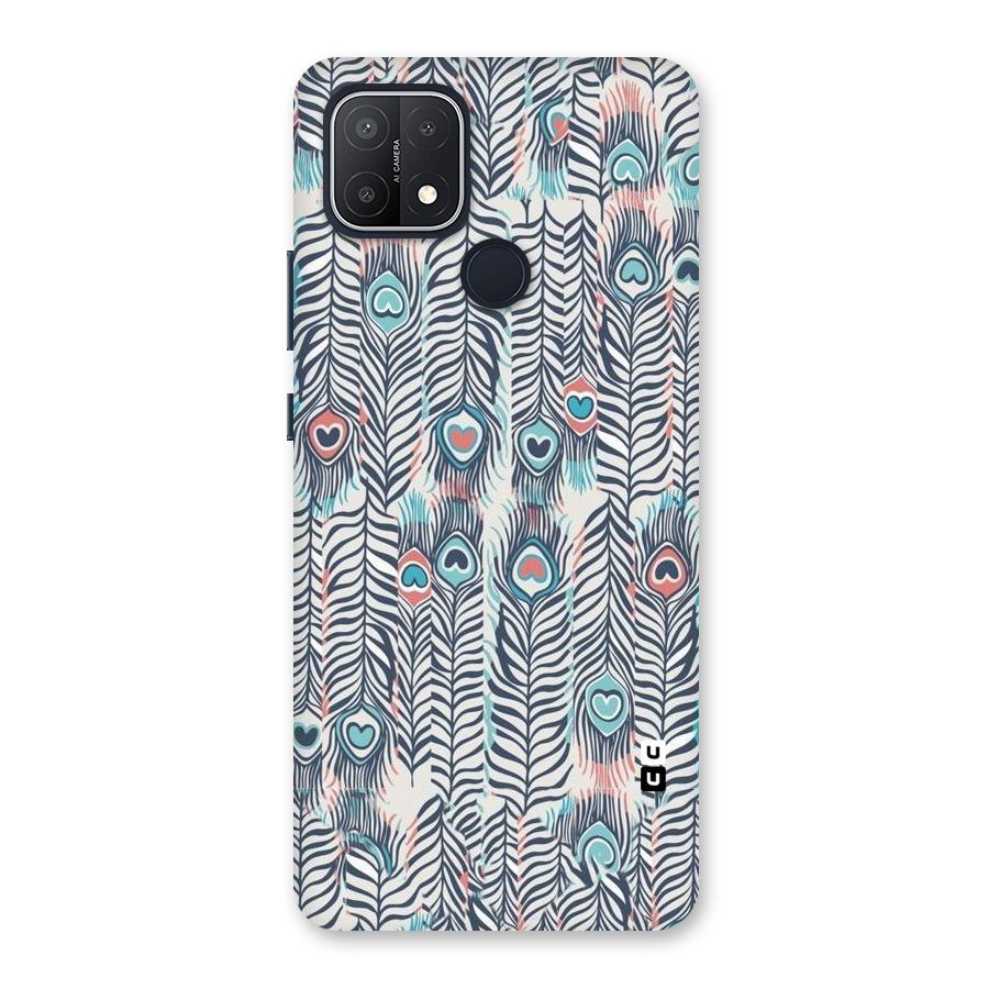 Feather Art Back Case for Oppo A15s