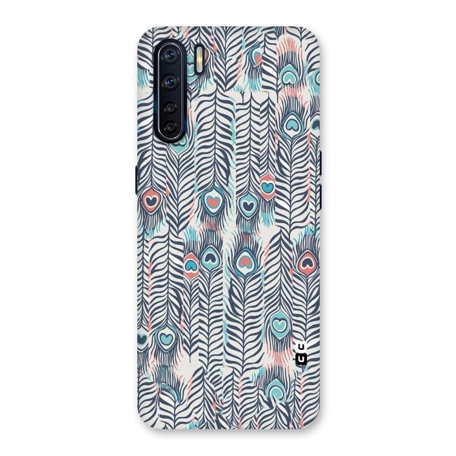 Feather Art Back Case for Oppo F15