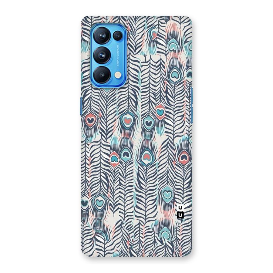Feather Art Back Case for Oppo Reno5 Pro 5G