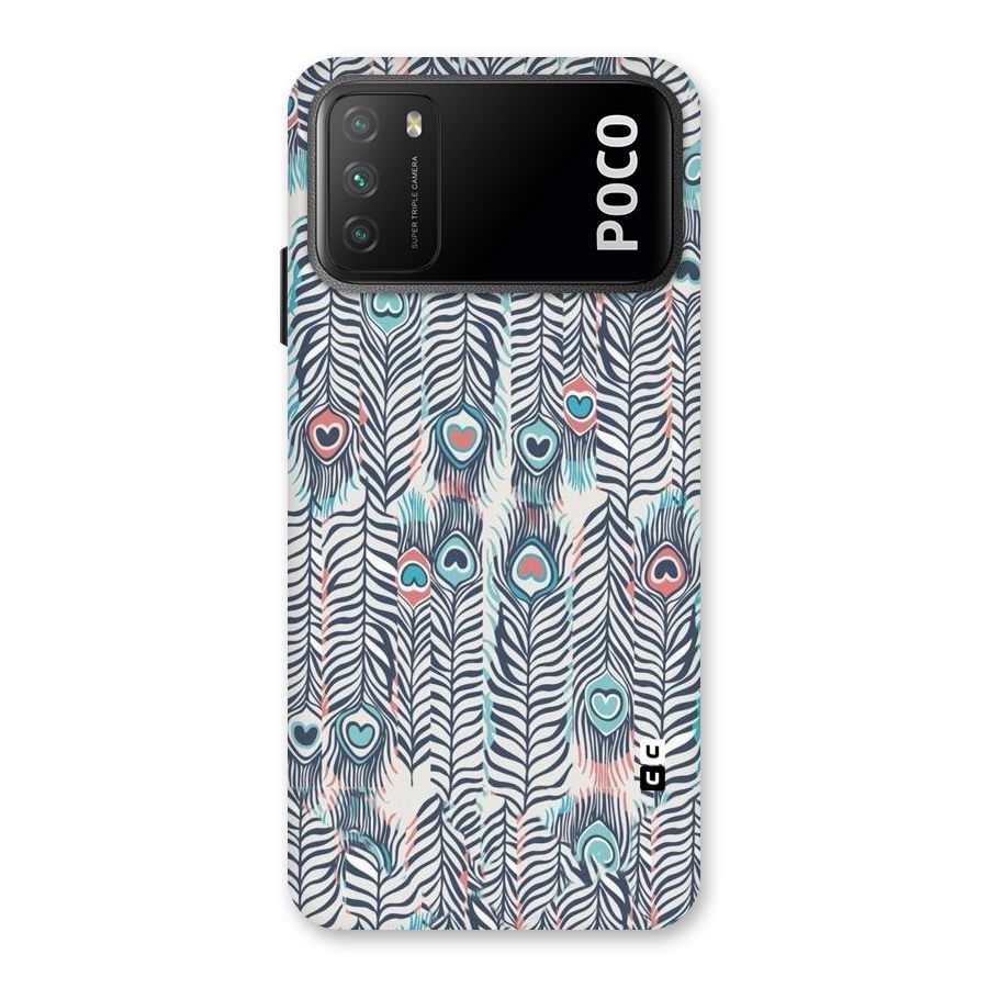 Feather Art Back Case for Poco M3