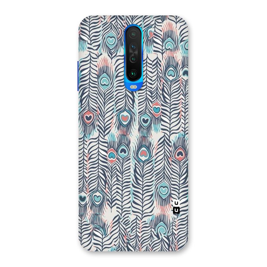 Feather Art Back Case for Poco X2
