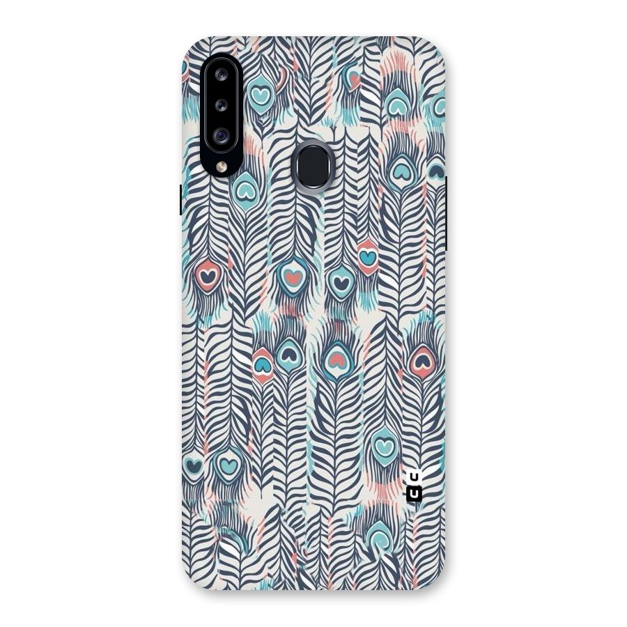 Feather Art Back Case for Samsung Galaxy A20s