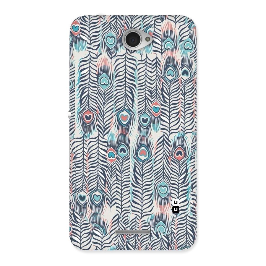 Feather Art Back Case for Sony Xperia E4