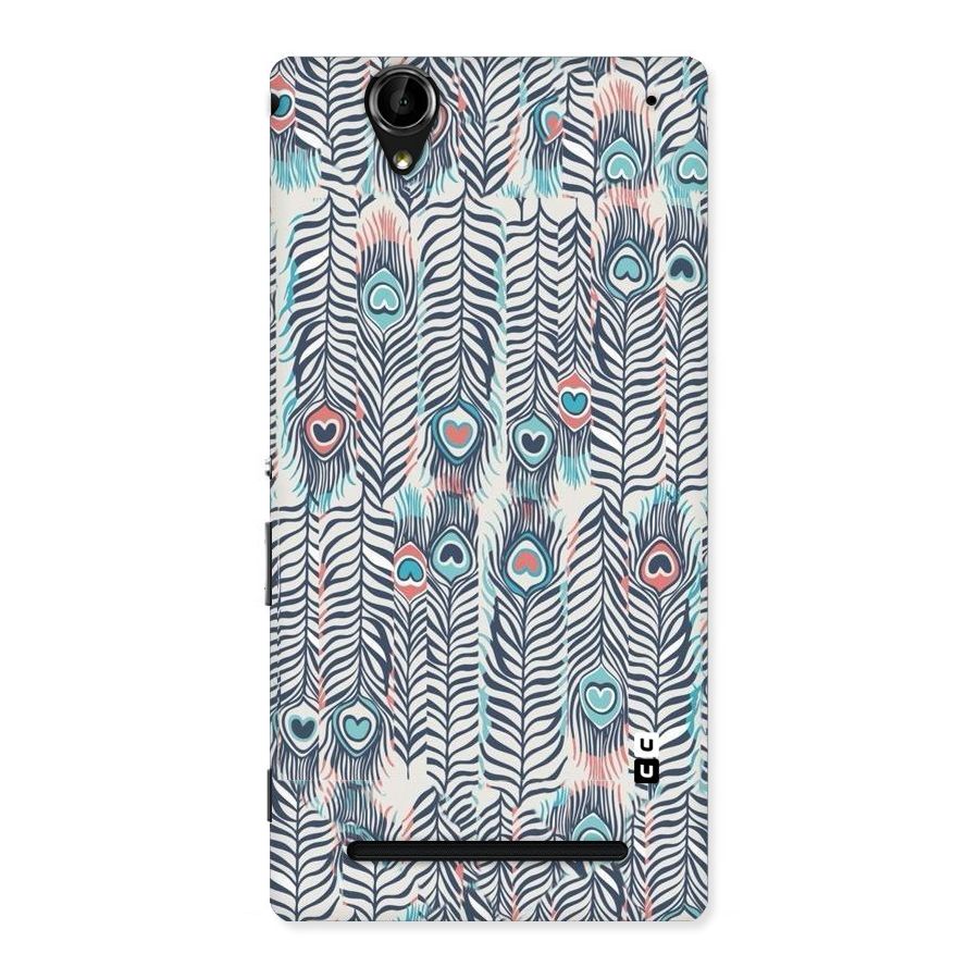Feather Art Back Case for Sony Xperia T2