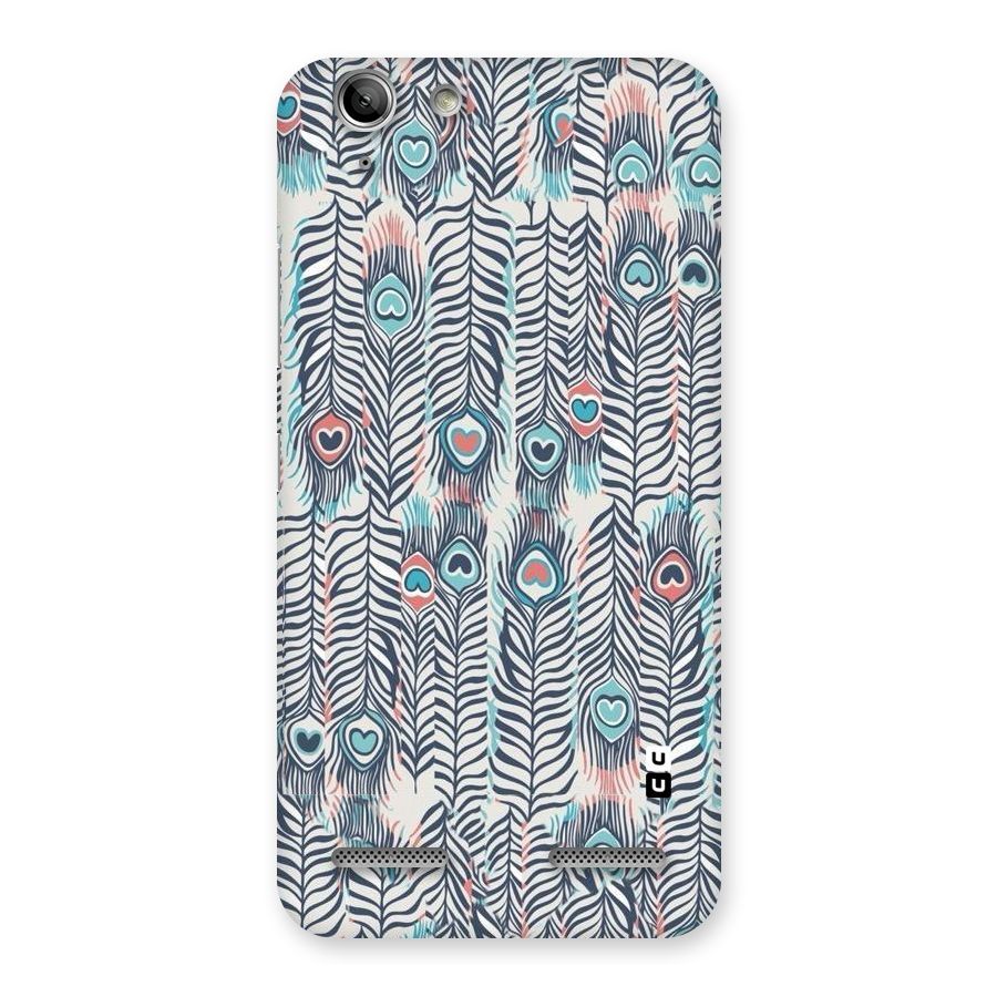 Feather Art Back Case for Vibe K5