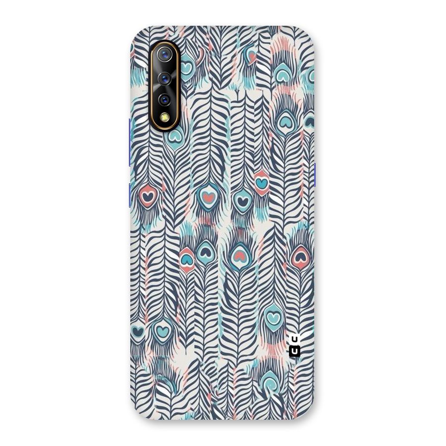 Feather Art Back Case for Vivo S1