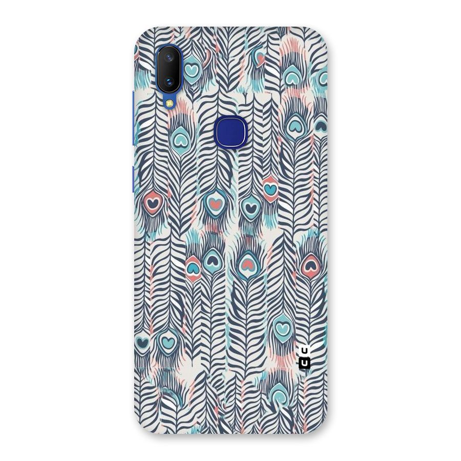 Feather Art Back Case for Vivo V11