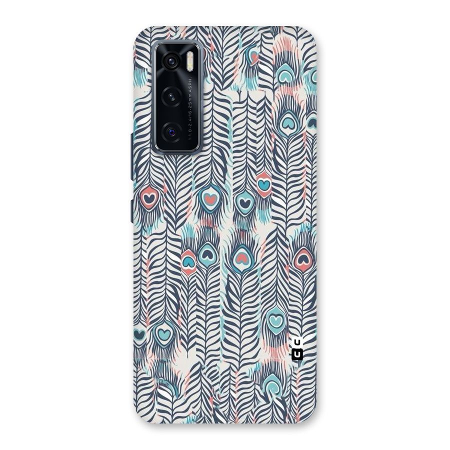 Feather Art Back Case for Vivo V20 SE