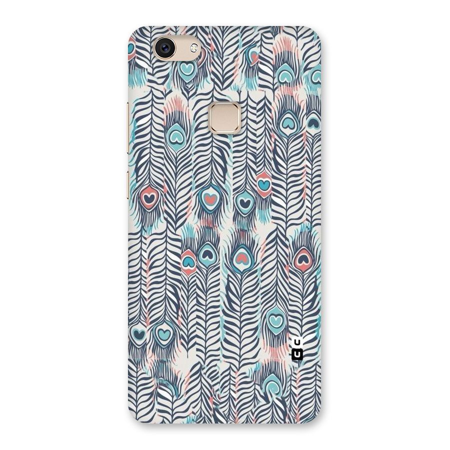Feather Art Back Case for Vivo V7