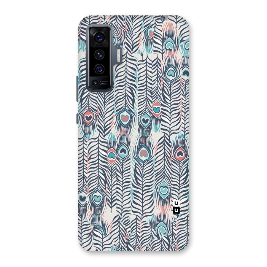 Feather Art Back Case for Vivo X50