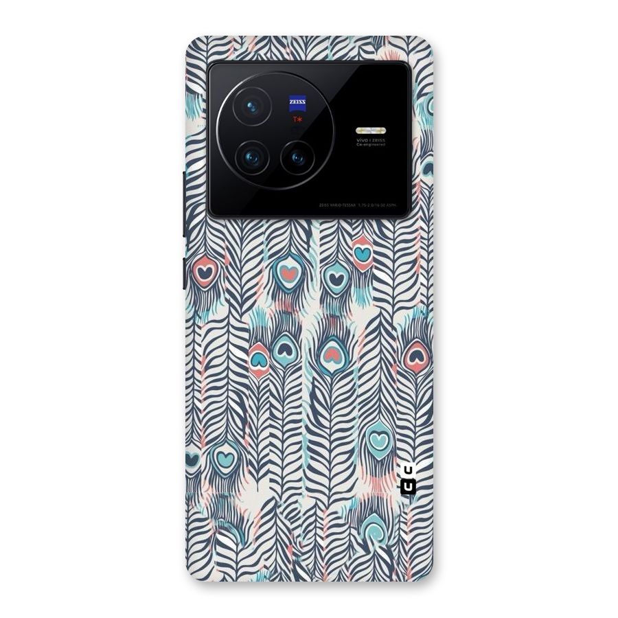 Feather Art Back Case for Vivo X80
