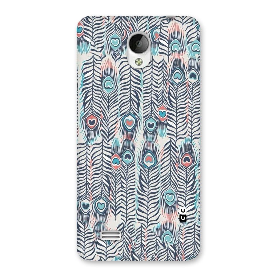 Feather Art Back Case for Vivo Y21