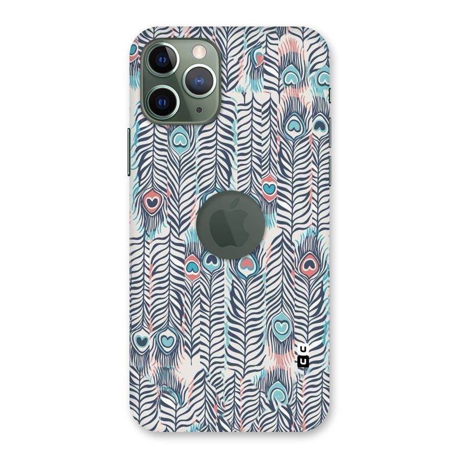 Feather Art Back Case for iPhone 11 Pro Logo  Cut